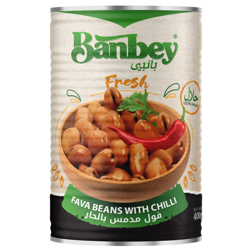 Canned Fava Bean with Chilli