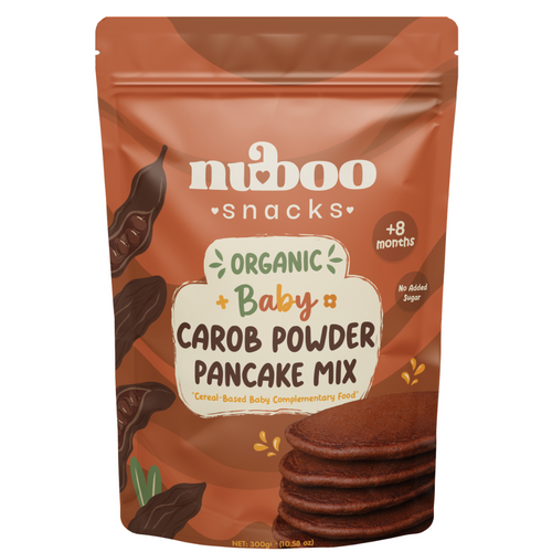 Organic baby carob powder pancake mix