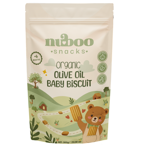Organik olive oil baby biscuit