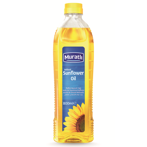 Muratlı Refined Sunflower Oil 800 ML