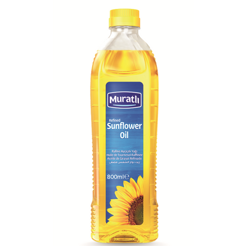 Muratlı Refined Sunflower Oil 800 ML