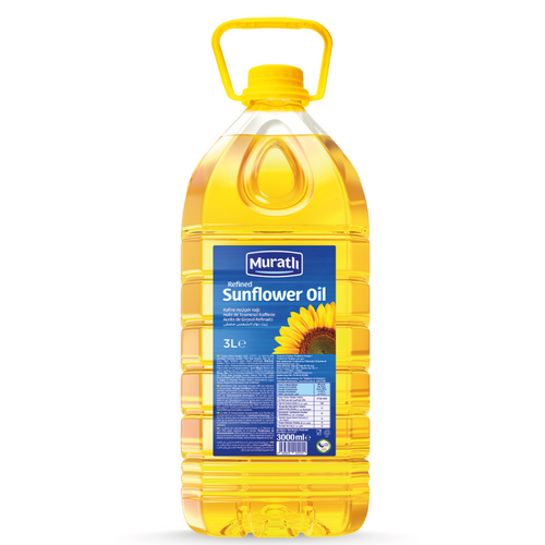 Muratlı Refined Sunflower Oil 3 LT