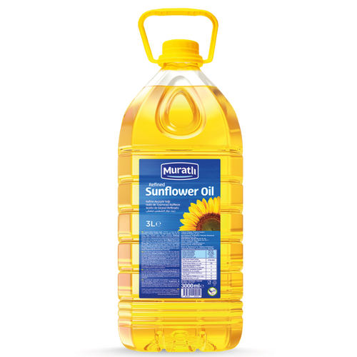 Muratlı Refined Sunflower Oil 3 LT