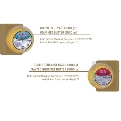 Unsalted and Salted Butter