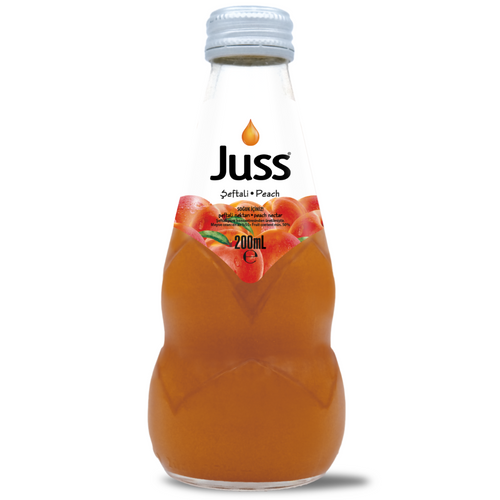 JUSS NECTAR & FRUIT DRINK GLASS BOTTLE