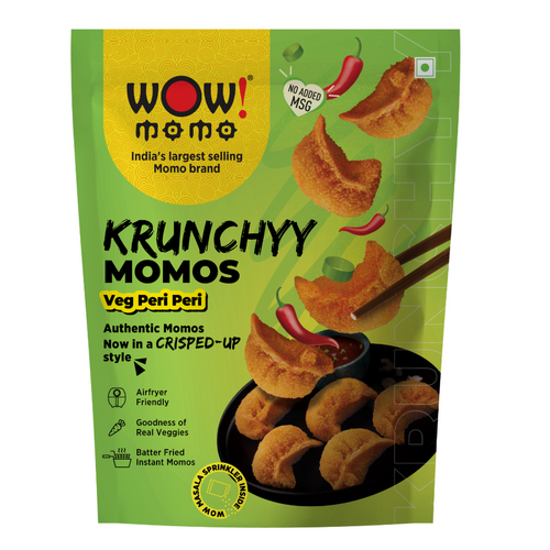Wow! Momo Veg Peri Peri Krunchyy Momos