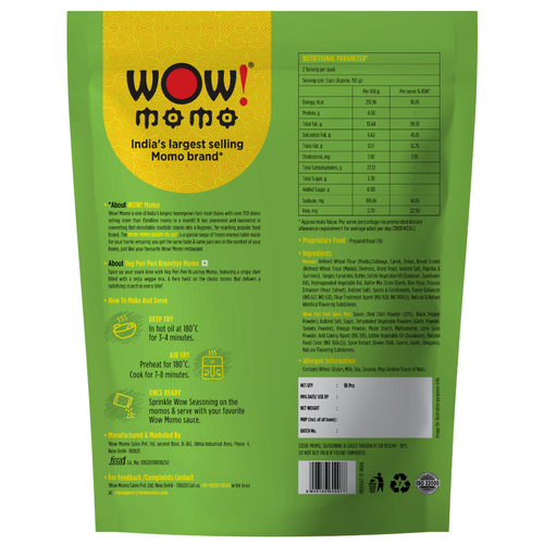Wow! Momo Veg Peri Peri Krunchyy Momos