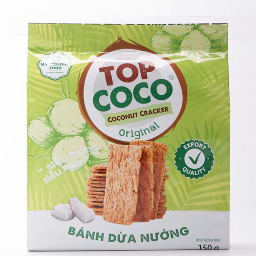 TOPCOCO Coconut Cracker Original 150g