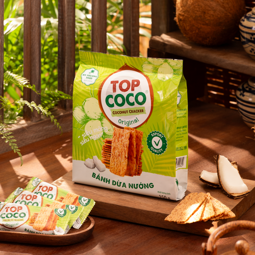 TOPCOCO Coconut Cracker Original 150g