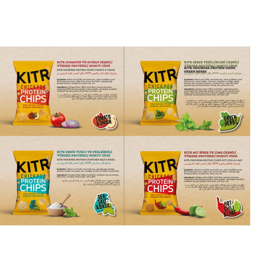 High Protein Chickpea Chips