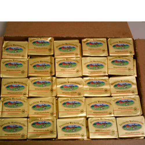 sweet and lactic butter