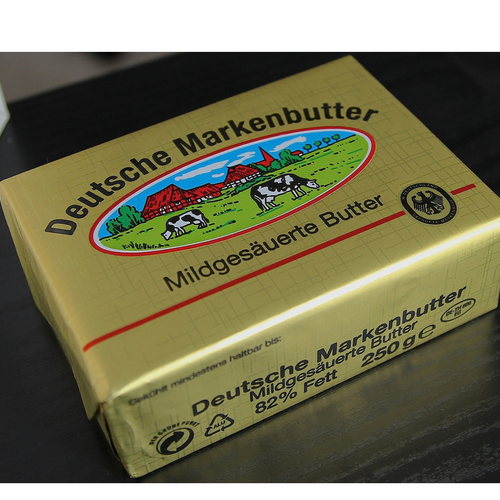 sweet and lactic butter