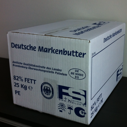 sweet and lactic butter