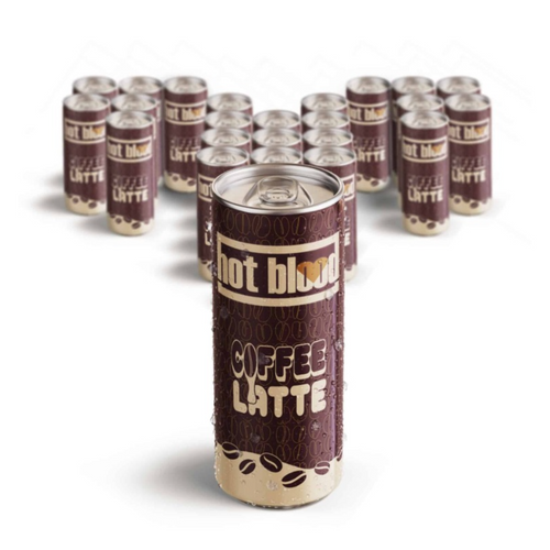 Hot Blood Coffee Latte