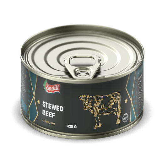 Premium Stewed Beef – Ready-to-Eat  Meal (Canned)