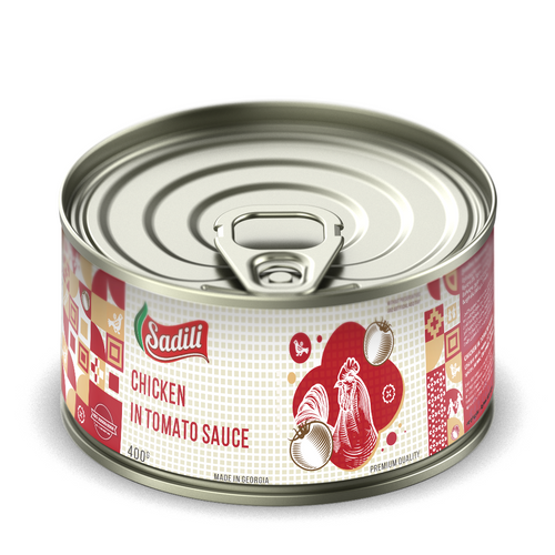 Chakhokhbili – Ready-to-Eat Chicken in Tomato Sauce in canned form