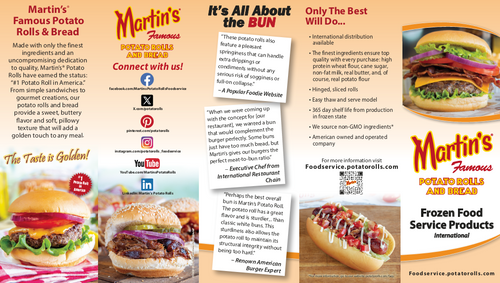 Martin's Potato Rolls and Bread Brochure