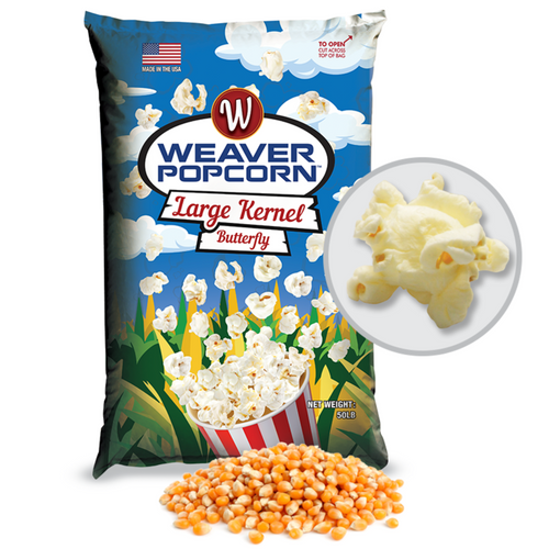 Weaver Popcorn, Large Kernel, Weaver Gold, Caramel & Sweet