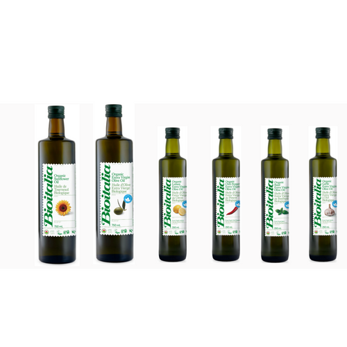 ORGANIC EXTRA VIRGIN OLIVE OILS, INFUSED OILS AND SUNFLOWER OIL
