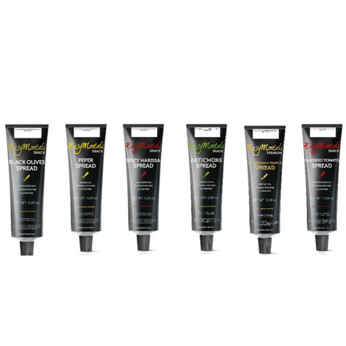 Vegetable spread in tube