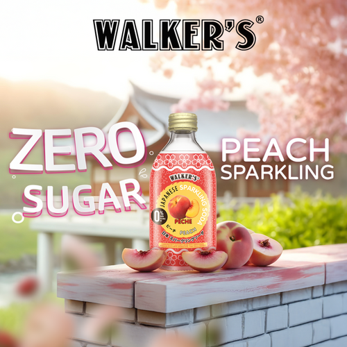 Walker's Japanese Sparkling Soda Zero Sugar 290ml