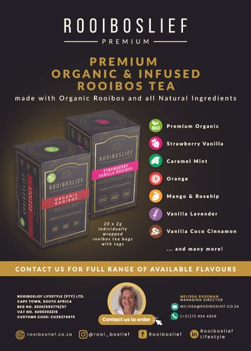 Rooiboslief Premium Infused Range