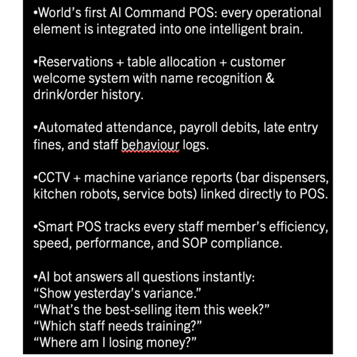 AI COMMAND POS-Answers on your WHATSAPP/CHAT