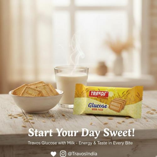 GLUCOSE AND MILK BISCUITS