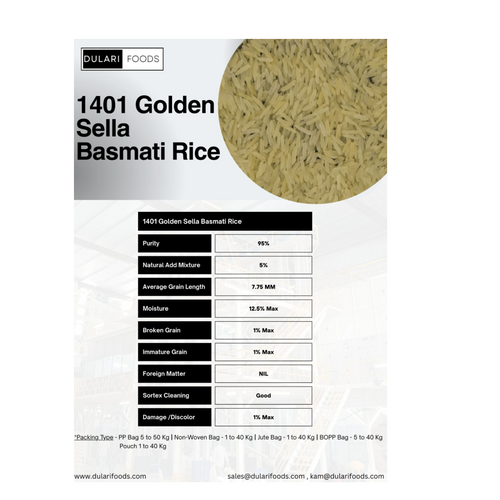 1401 Basmati Rice - Gulfood 2026