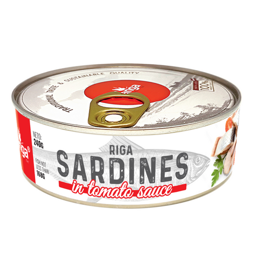 Riga sardines in tomato sauce 240g