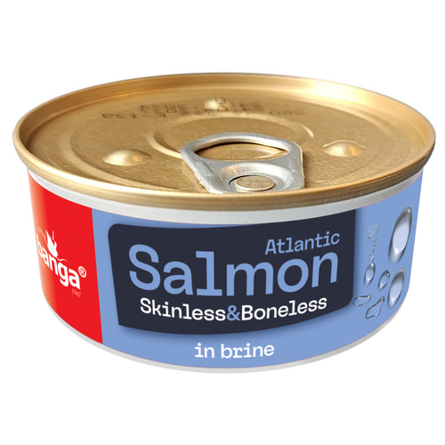 Atlantic salmon Skinless&Boneless in brine 160g