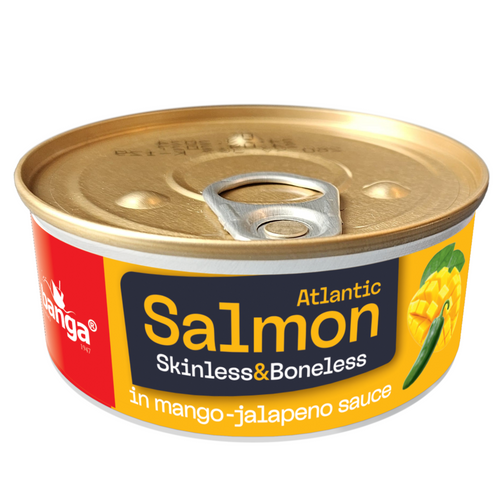 Atlantic salmon Skinless&Boneless in mango-jalapeno sauce 160g