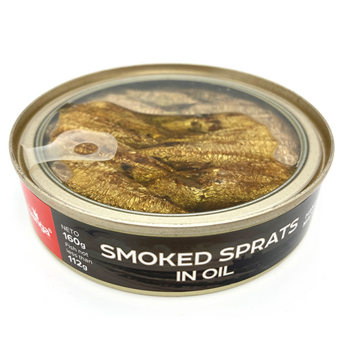 Smoked sprats in oil 160g