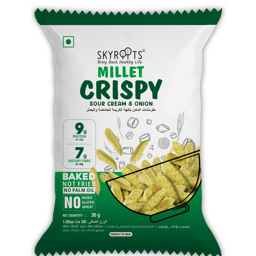 Millet Crispy - Sour Cream & Onion