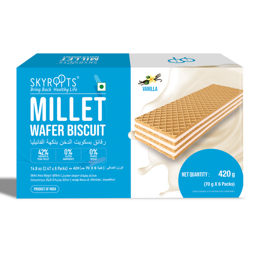 Millet Wafer - Vanilla