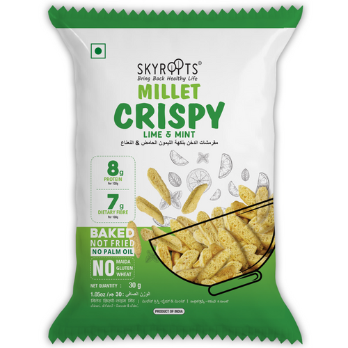 Millet Crispy - Lime & Mint