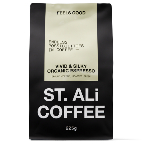 ST. ALi Coffee Feels Good Organic Espresso Blend