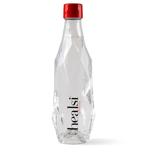 healsi Natural Sparkling - Glass bottle 400ml