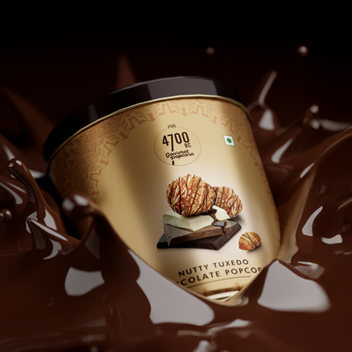 4700BC Nutty Tuxedo Chocolate Popcorn