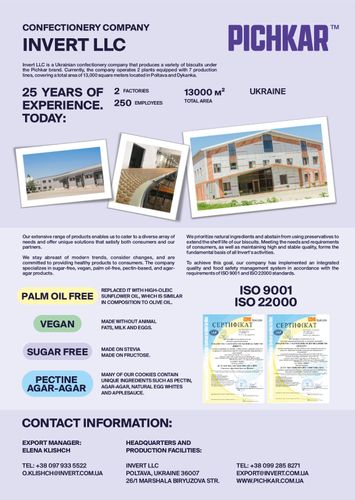 Confectionary company Invert LLC