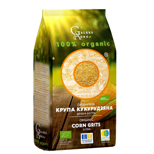 Organic corn grit