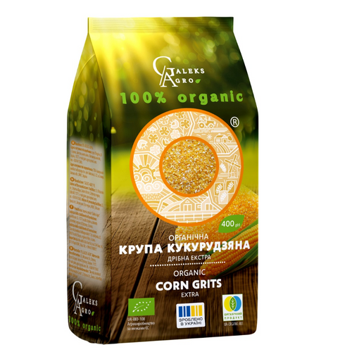 Organic corn grit