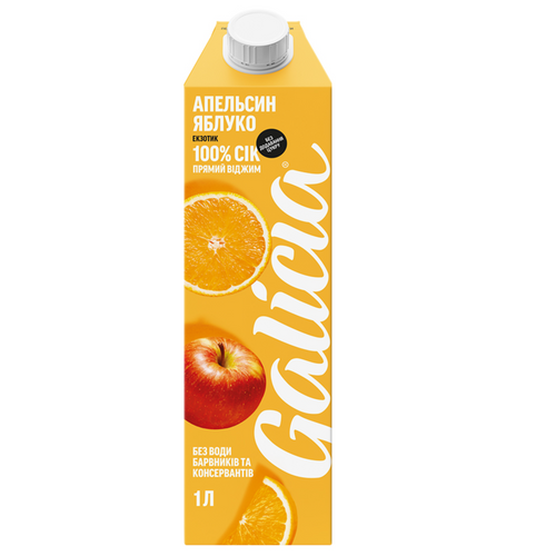 Juice Galicia Orange- apple 1l TBA
