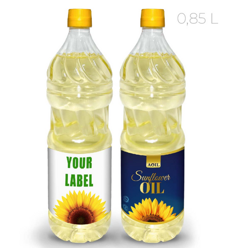 Sunflower oil, refined, deodorized, winterized, “P” grade packed 3l bottle
