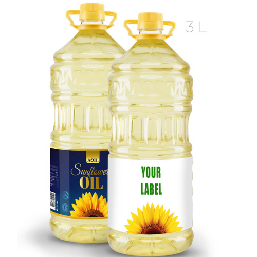 Sunflower oil, refined, deodorized, winterized, “P” grade packed 1l bottle