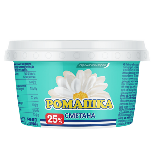 Romashka Sour Cream (Thermized)