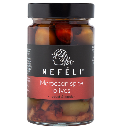 NEFÉLI Moroccan spice olives