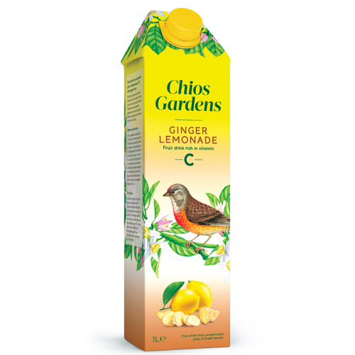 Chios Gardens Ginger Lemonade fruit drink