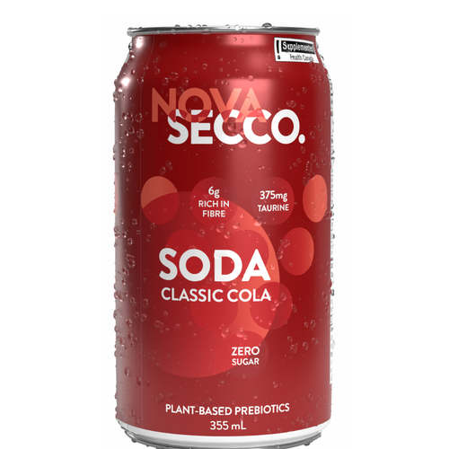Novasecco Classic Cola Prebiotic Sparkling Soda