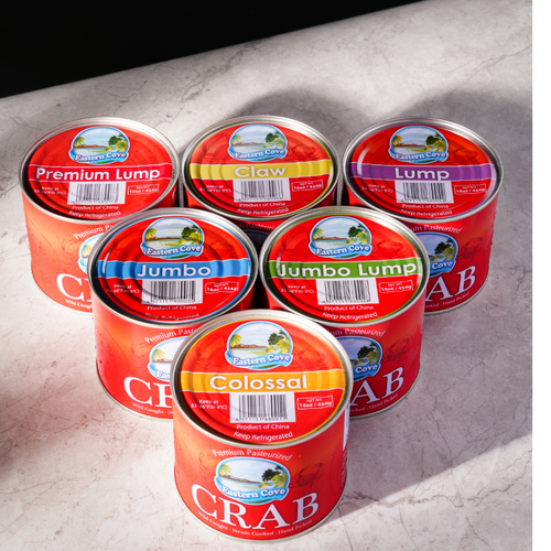 REFRIGERATED PASTEURIZED CANNED CRAB MEAT